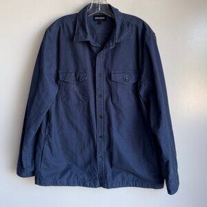 BONOBOS Shirt Jacket Men's Large Blue